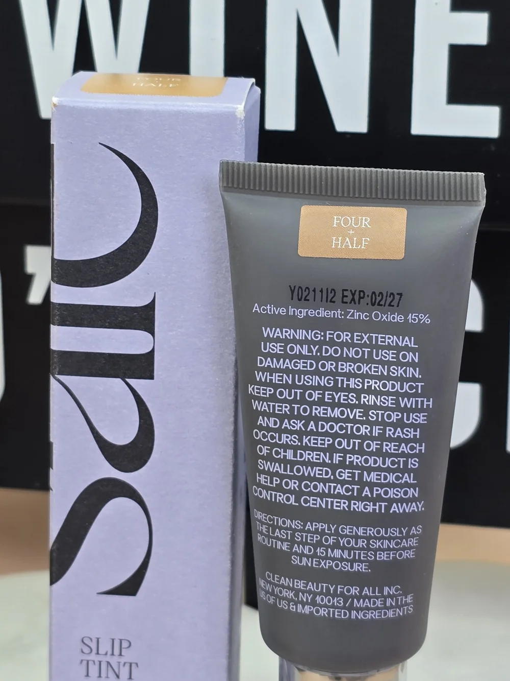Saie slip tint